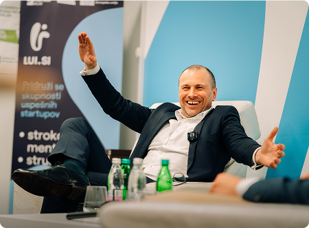 Blaž Brodnjak na predavanju za WIN zajednicu